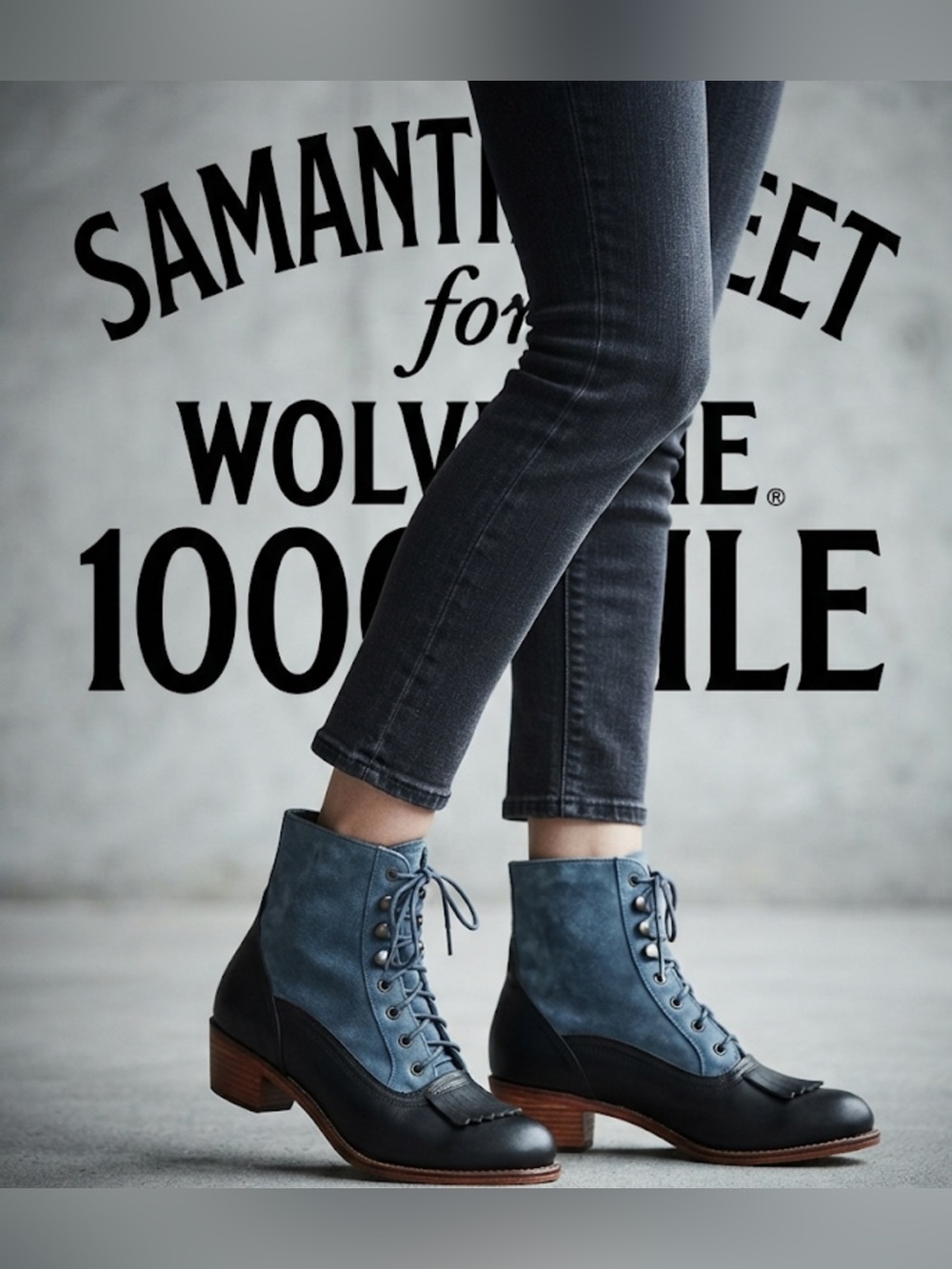 Authentic Samantha Pleet for Wolverine 1000 Mile designer leather boots sz 5